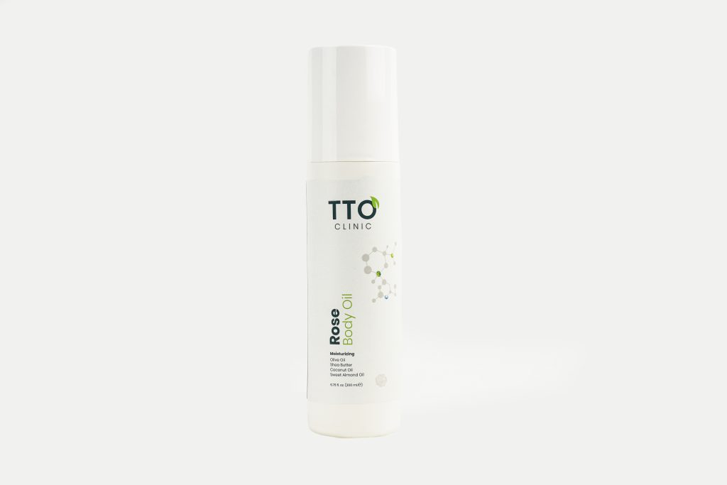 TTO CLINIC MOISTURIZING BODY OIL ROSE 200 ML