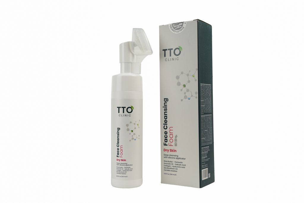 TTO CLINIC FACE CLEANSING FOAM FOR DRY SKIN 200 mL