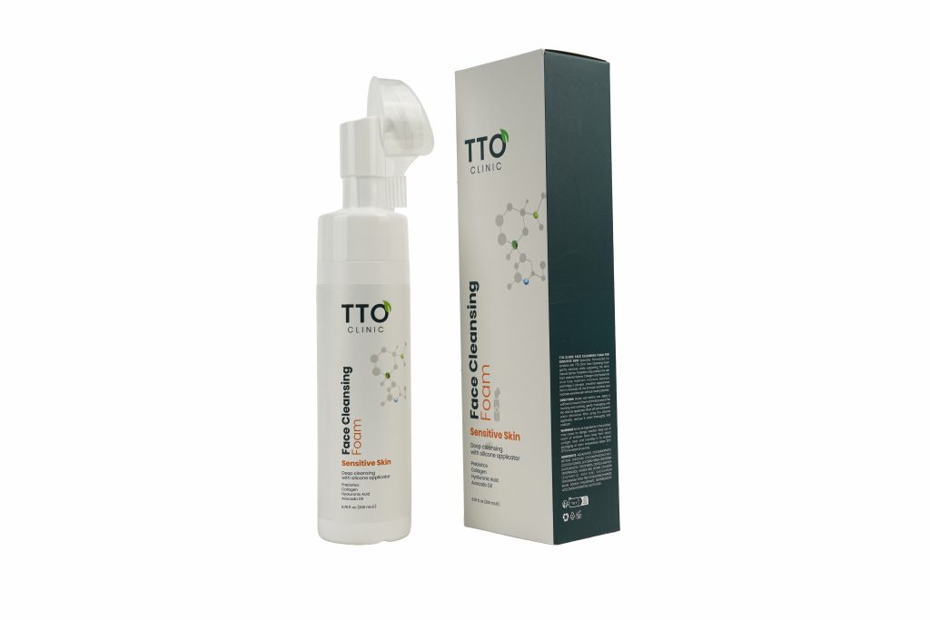TTO CLINIC FACE CLEANSING FOAM FOR SENSITIVE SKIN 200 ML