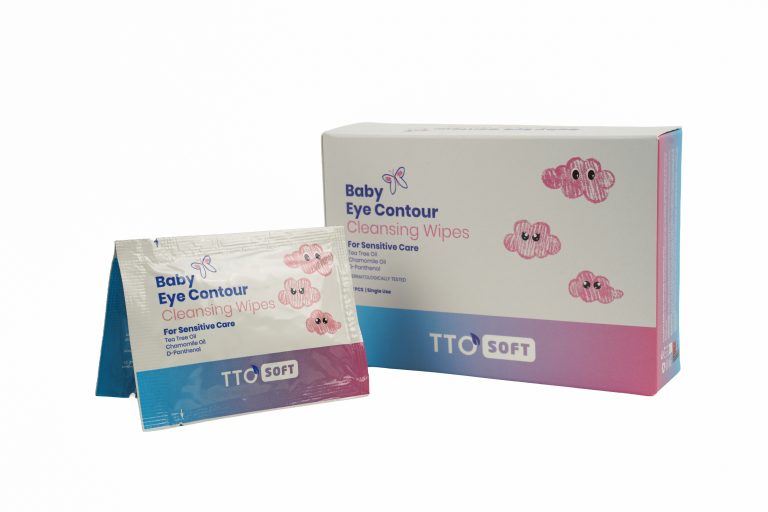TTO SOFT BABY EYE CONTOUR CLEANSING WIPES, 12 PCS/BOX